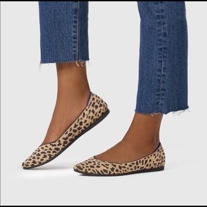 Rothy’s Leopard Print Point Flats